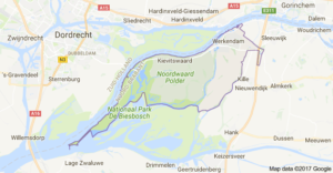 kaart Werkendam